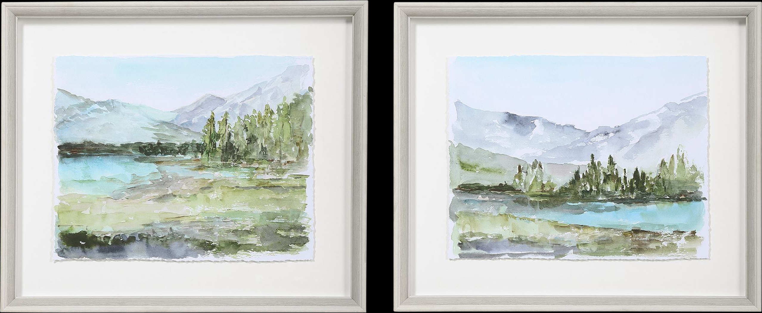 Nature's Scenery Green Set of 2 Artwork - Thumbnail - Image 1