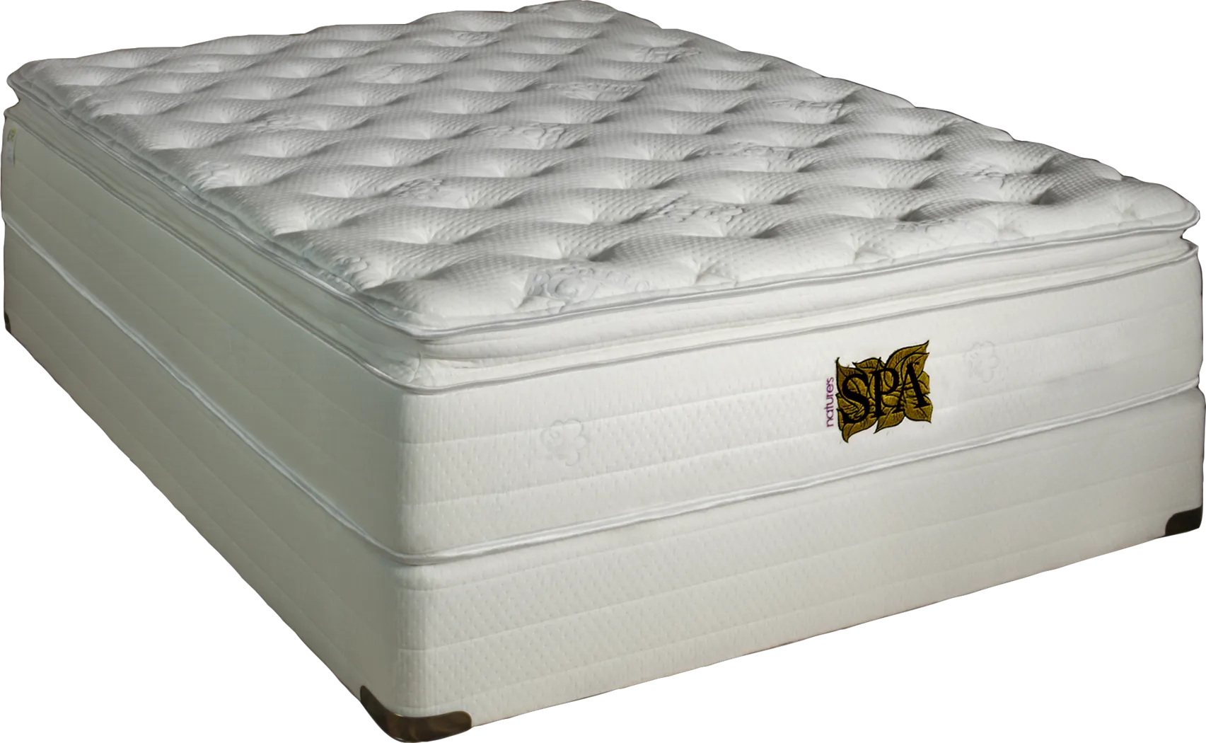 Nature's Spa Oasis Low Profile King Mattress Set - Thumbnail - Image 1