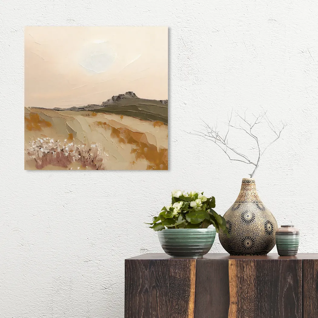 Natures Sunrise Beige Artwork - Thumbnail - Image 2