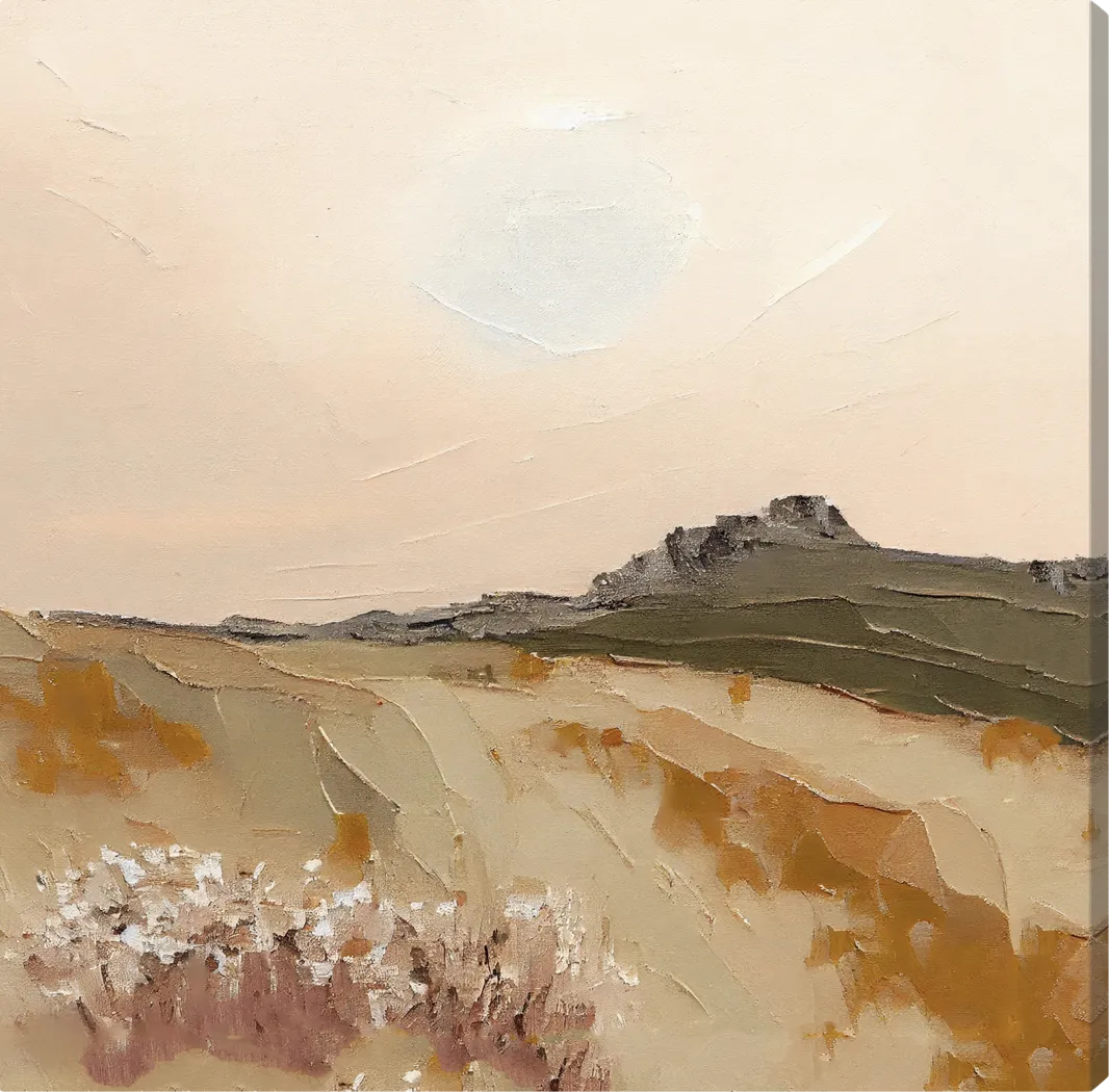 Natures Sunrise Beige Artwork - Thumbnail - Image 1