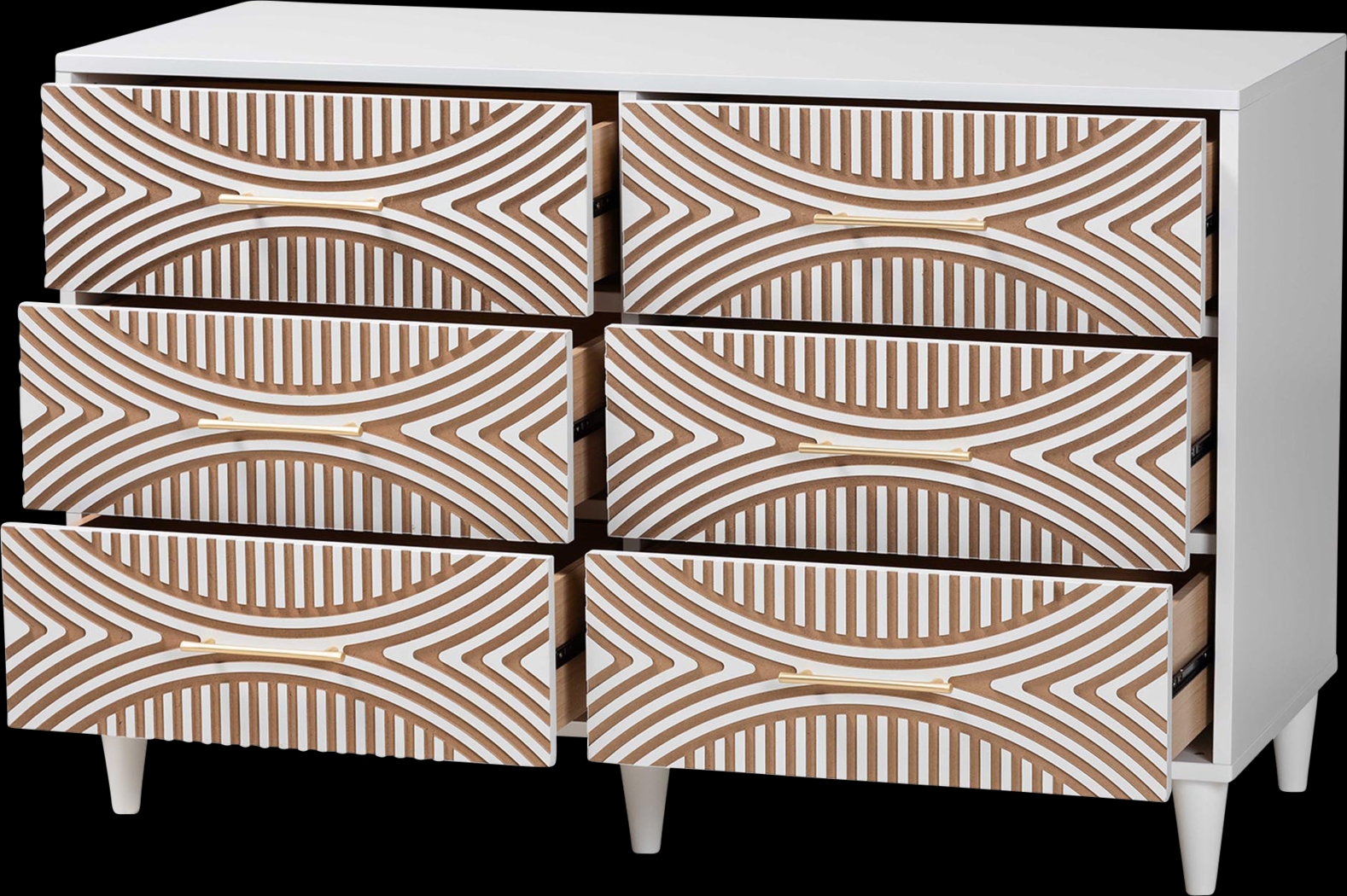 Naugle White Dresser - Thumbnail - Image 3