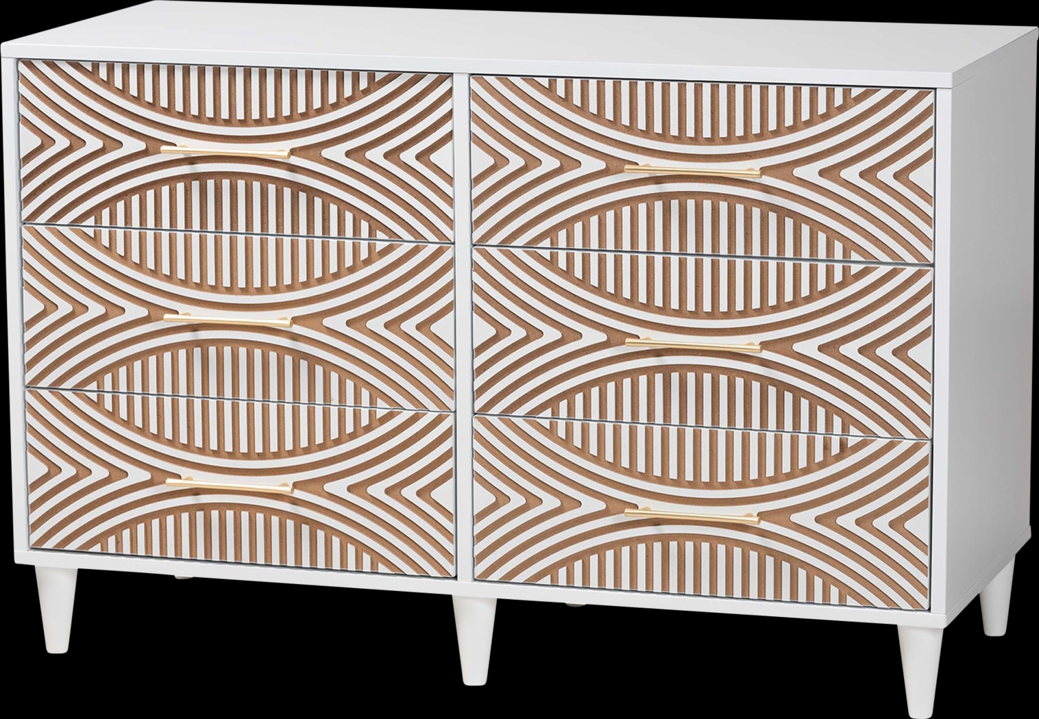 Naugle White Dresser - Thumbnail - Image 1