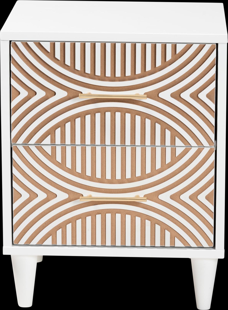 Naugle White Nightstand - Thumbnail - Image 4