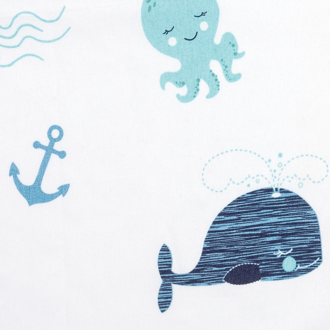 Nautical Adventure Blue 4 Pc Baby Bedding Set - Thumbnail - Image 10