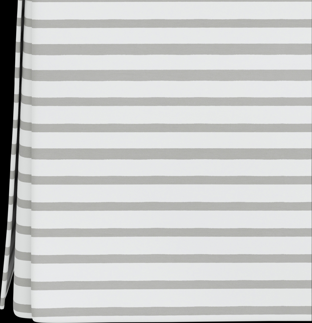 Nautical Blues Gray Storage Ottoman - Thumbnail - Image 3