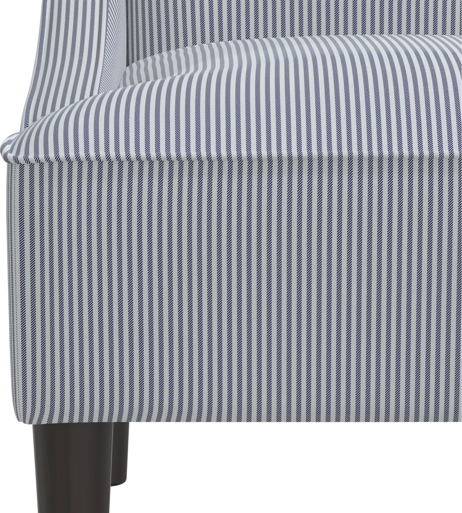 Nautical Blues Navy Accent Chair - Image 5
