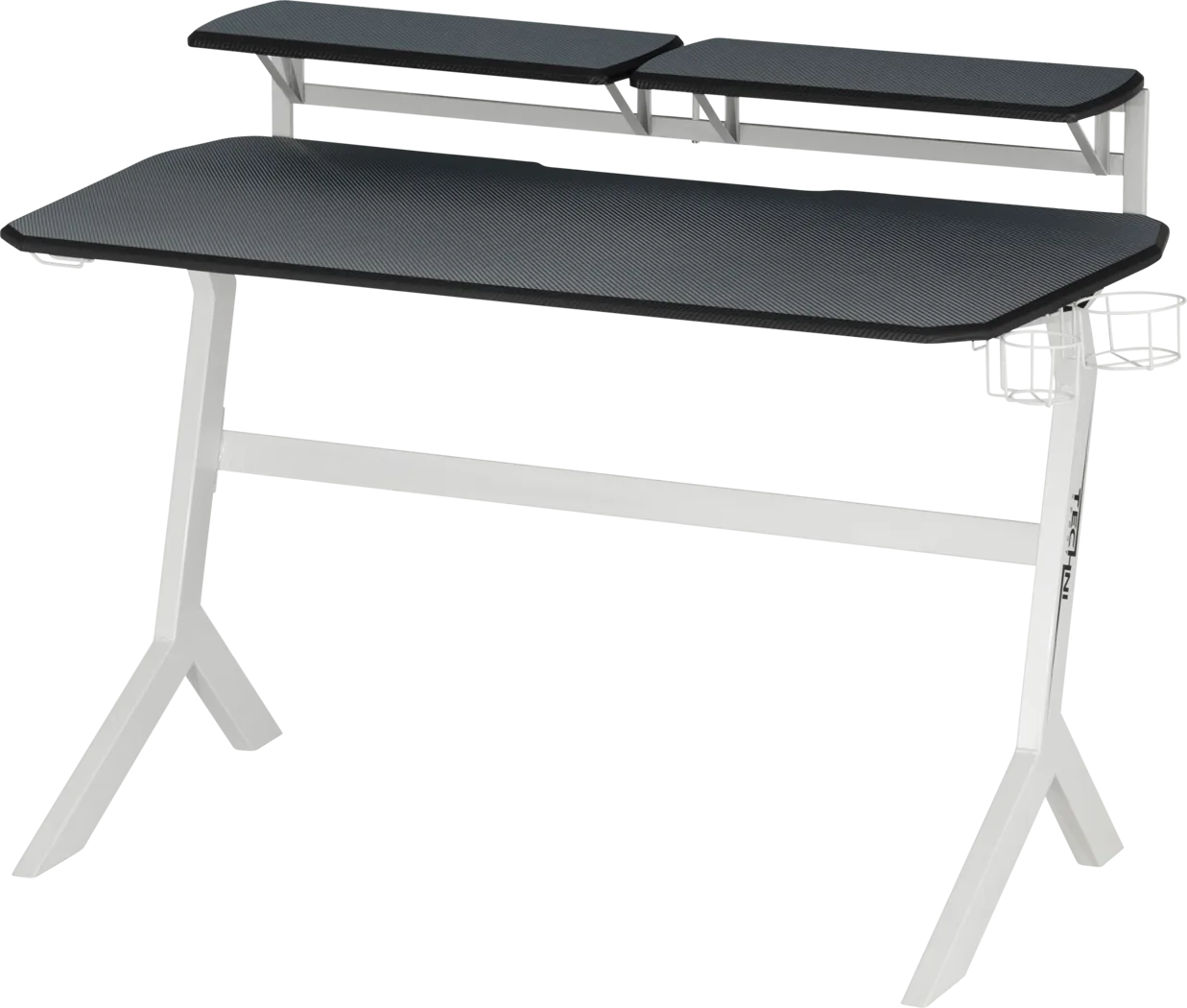 Navagle White Gaming Desk - Thumbnail - Image 1