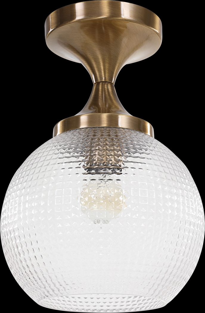 Navajo Point Brass Pendant - Thumbnail - Image 1