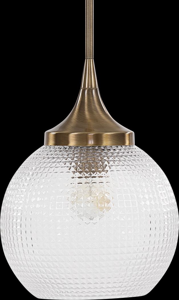 Navajo Post Brass Pendant - Thumbnail - Image 2