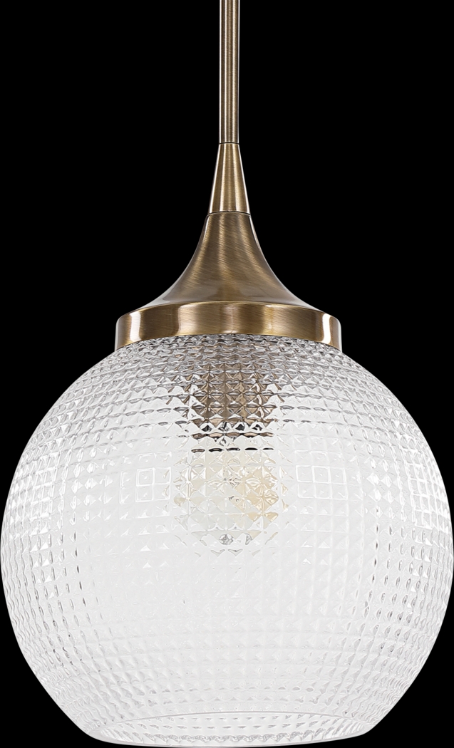 Navajo Post Brass Pendant - Thumbnail - Image 3