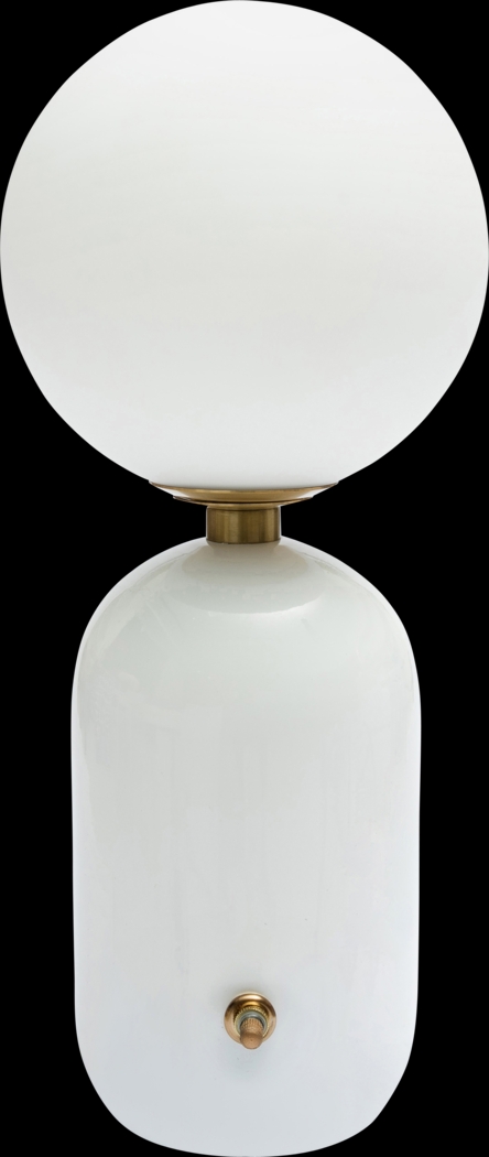 Navarre Lane White Lamp - Thumbnail - Image 1