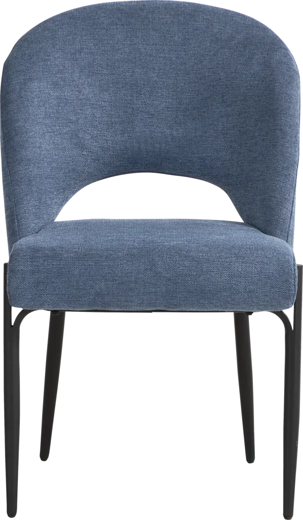 Navarro Blue Dining Chair - Thumbnail - Image 2