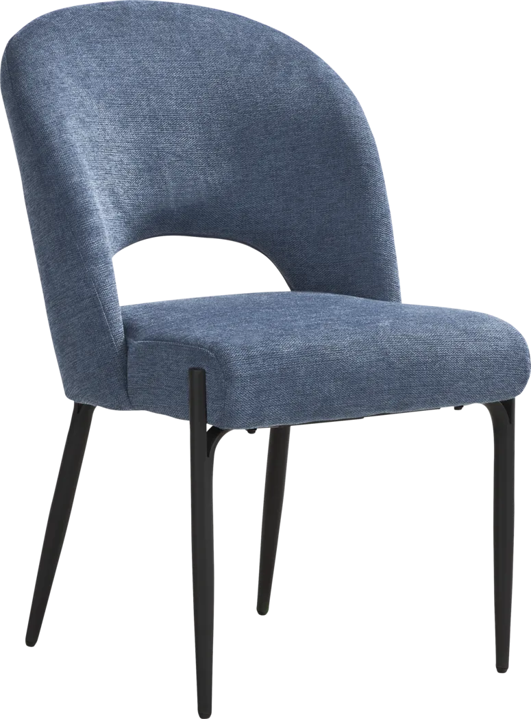 Navarro Blue Dining Chair - Thumbnail - Image 1