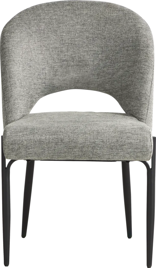 Navarro Charcoal Dining Chair - Thumbnail - Image 2