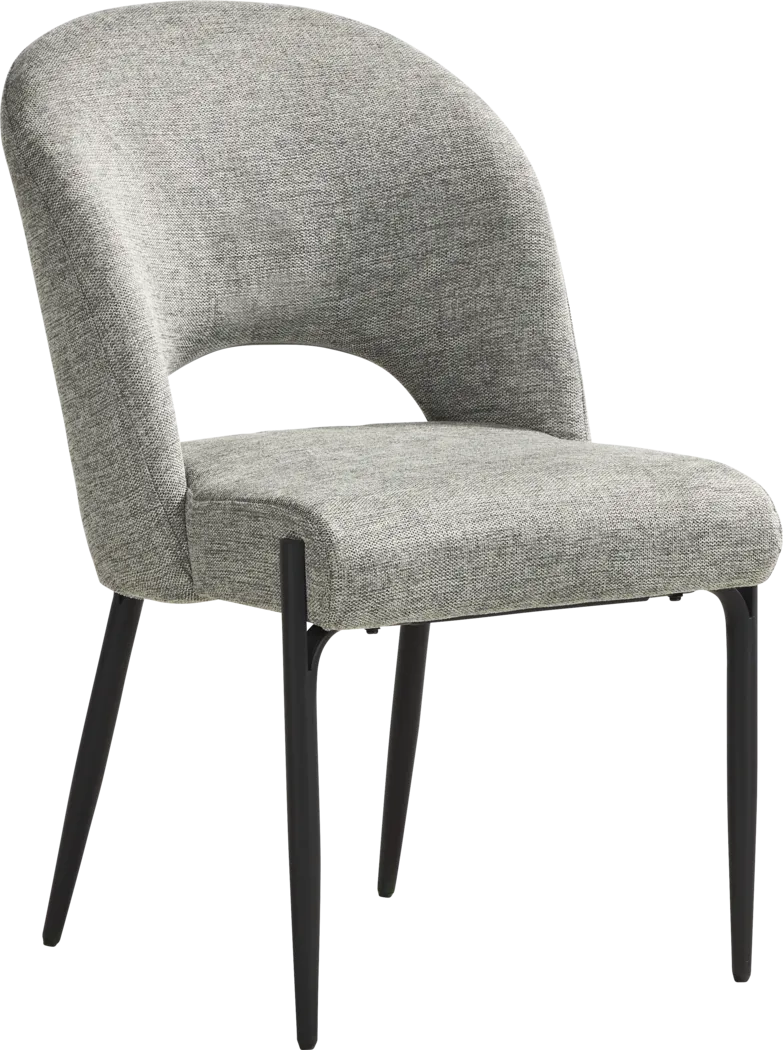 Navarro Charcoal Dining Chair - Thumbnail - Image 1