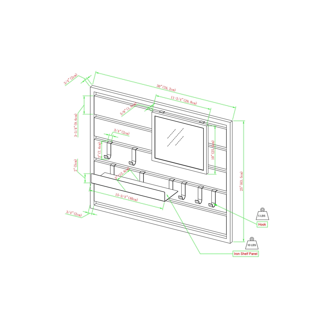 Navasota Driftwood Wall Shelf - Thumbnail - Image 4
