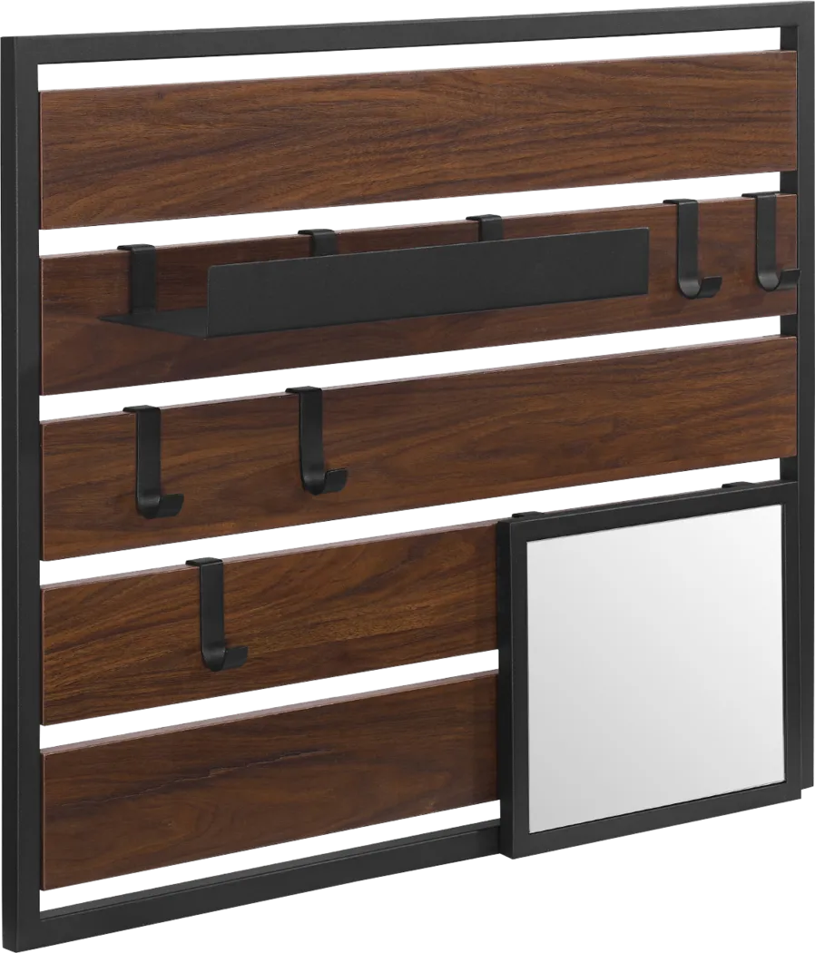 Navasota Walnut Wall Shelf - Thumbnail - Image 2
