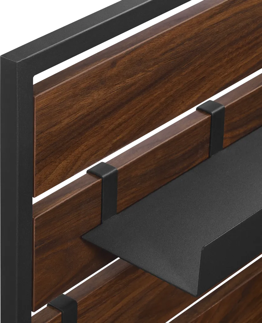 Navasota Walnut Wall Shelf - Thumbnail - Image 3