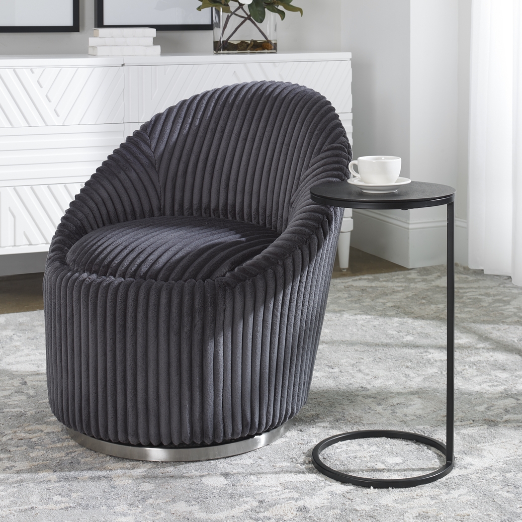 Navika Black Accent Table - Thumbnail - Image 2