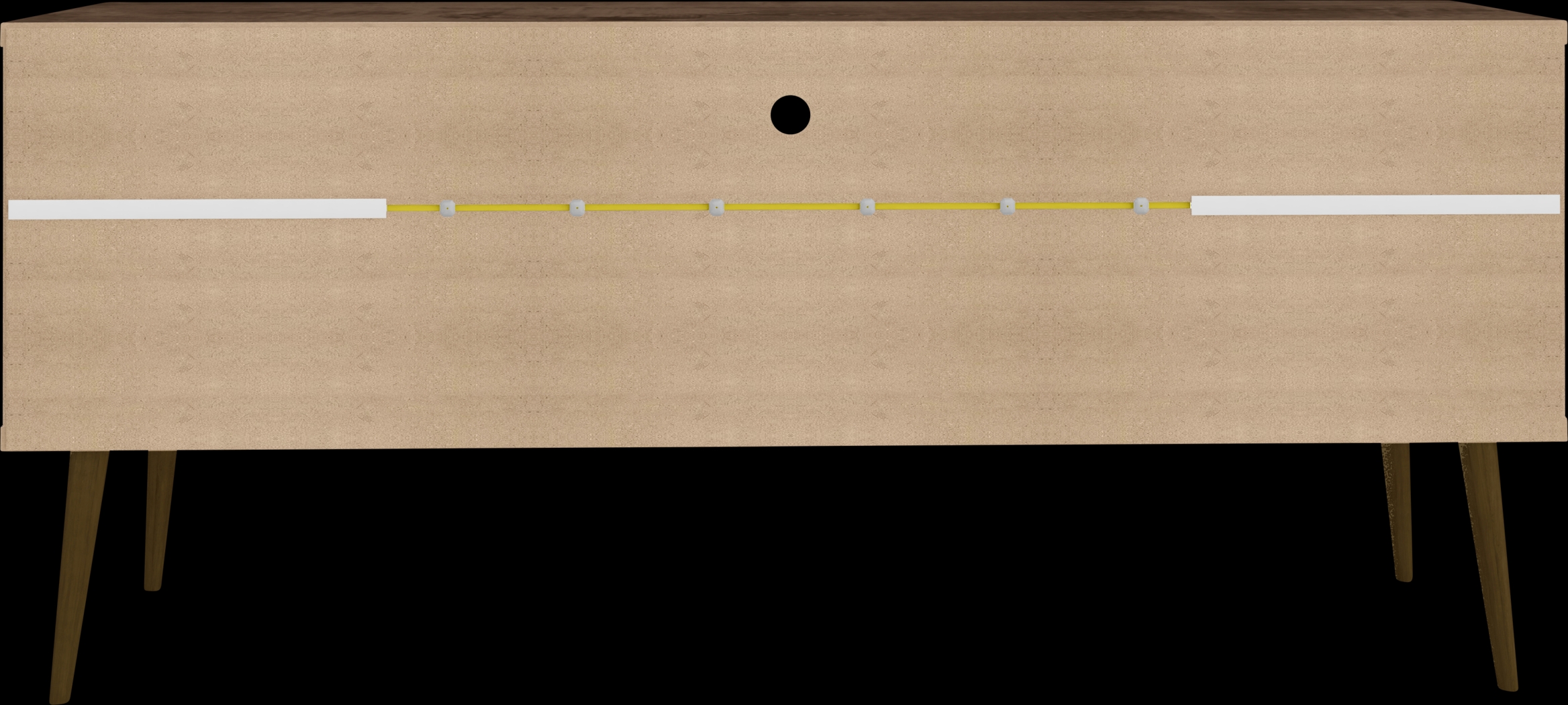 Navorro Brown 63 in. Console - Thumbnail - Image 7