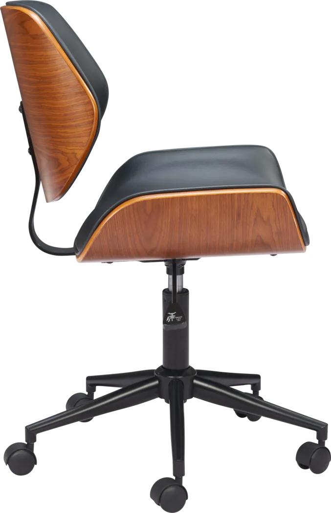 Nawid Black Office Chair - Thumbnail - Image 4