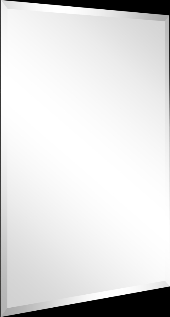 Nayda Silver Rectangle Large Mirror - Thumbnail - Image 2