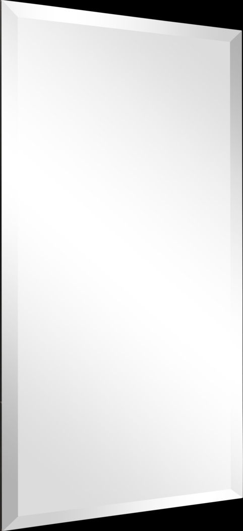 Nayda Silver Rectangle Small Mirror - Thumbnail - Image 2