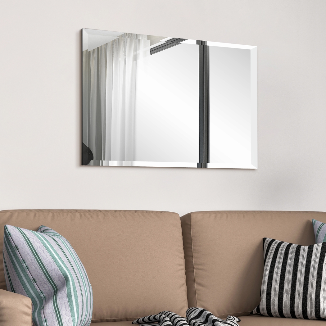 Nayda Silver Rectangle Small Mirror - Thumbnail - Image 11