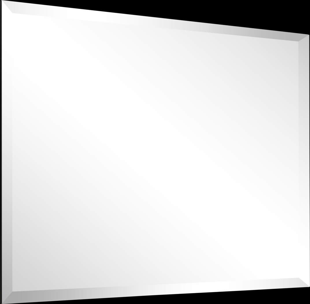 Nayda Silver Rectangle Small Mirror - Thumbnail - Image 4