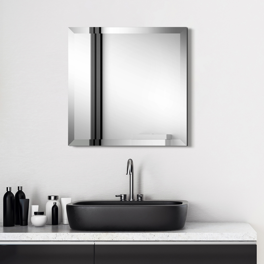 Nayda Silver Square Mirror - Thumbnail - Image 5