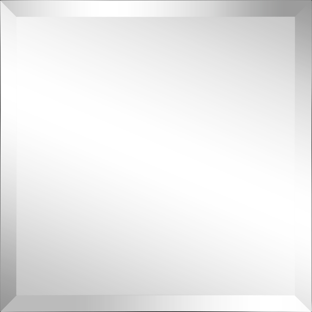 Nayda Silver Square Mirror - Thumbnail - Image 1