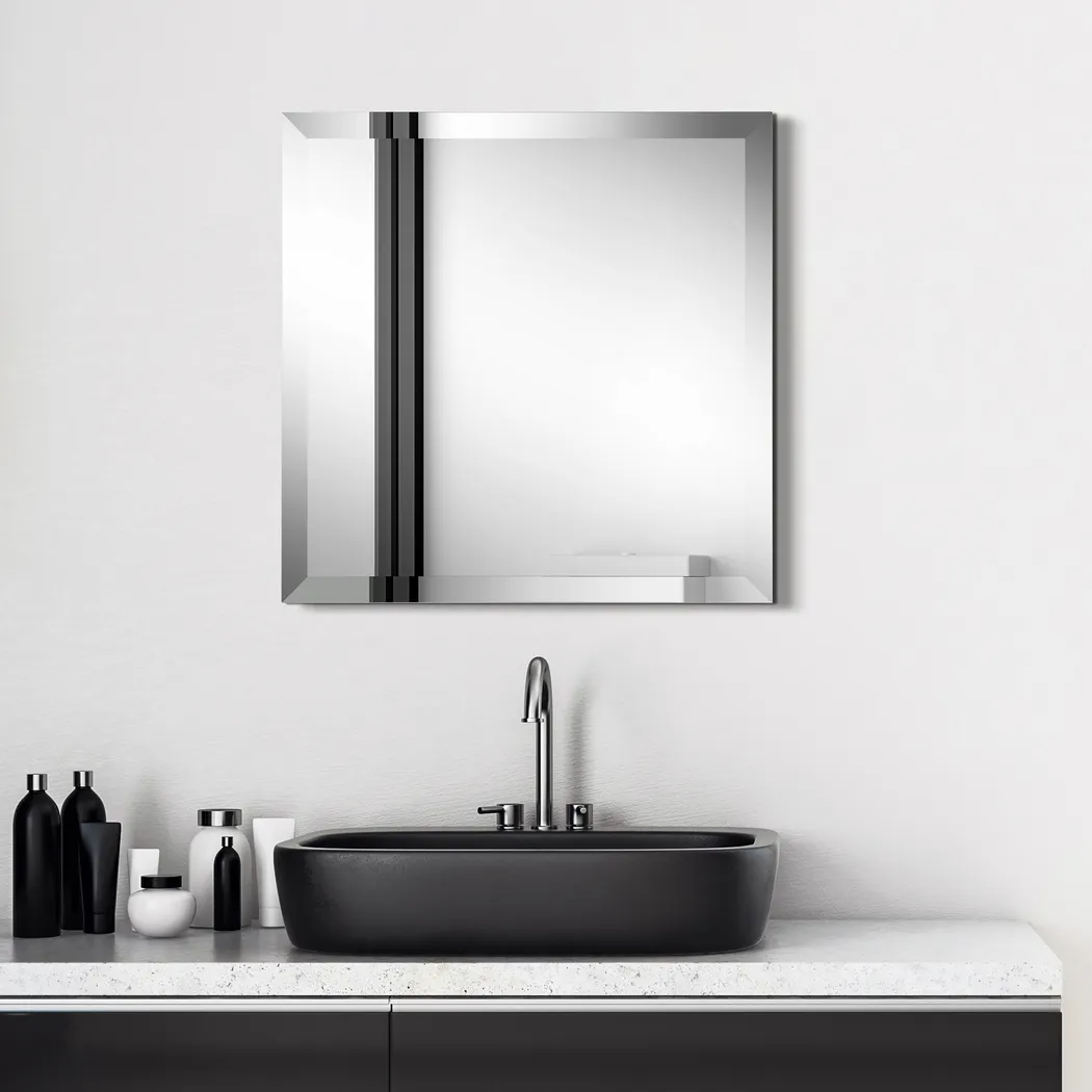 Nayda Silver Square Mirror - Thumbnail - Image 5