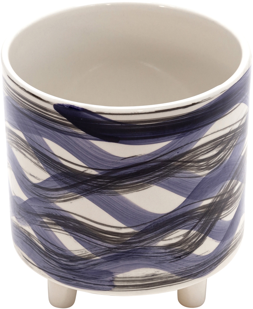 Nazha Blue Planter, Set of 2 - Thumbnail - Image 3