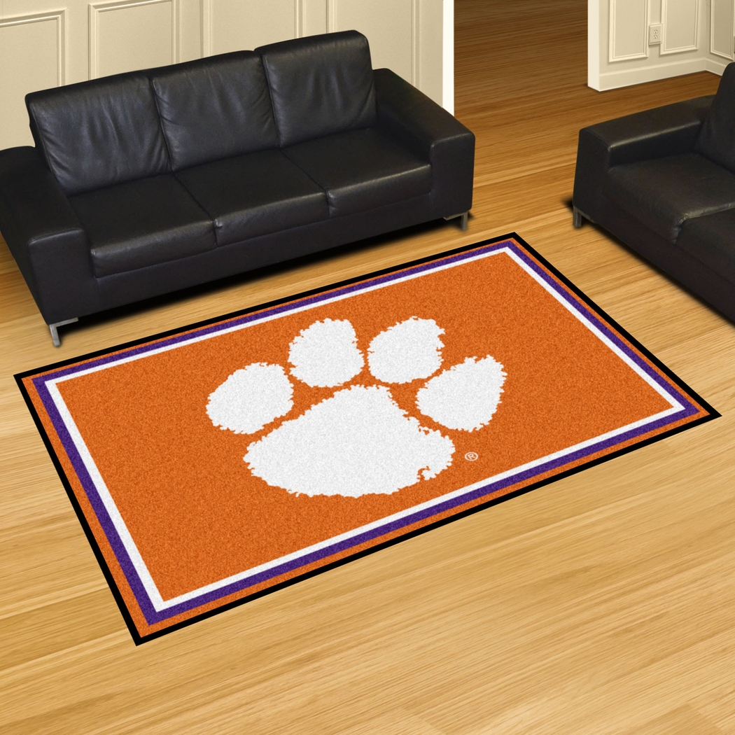 NCAA Big Game Clemson University 5' x 8' Rug - Thumbnail - Image 2