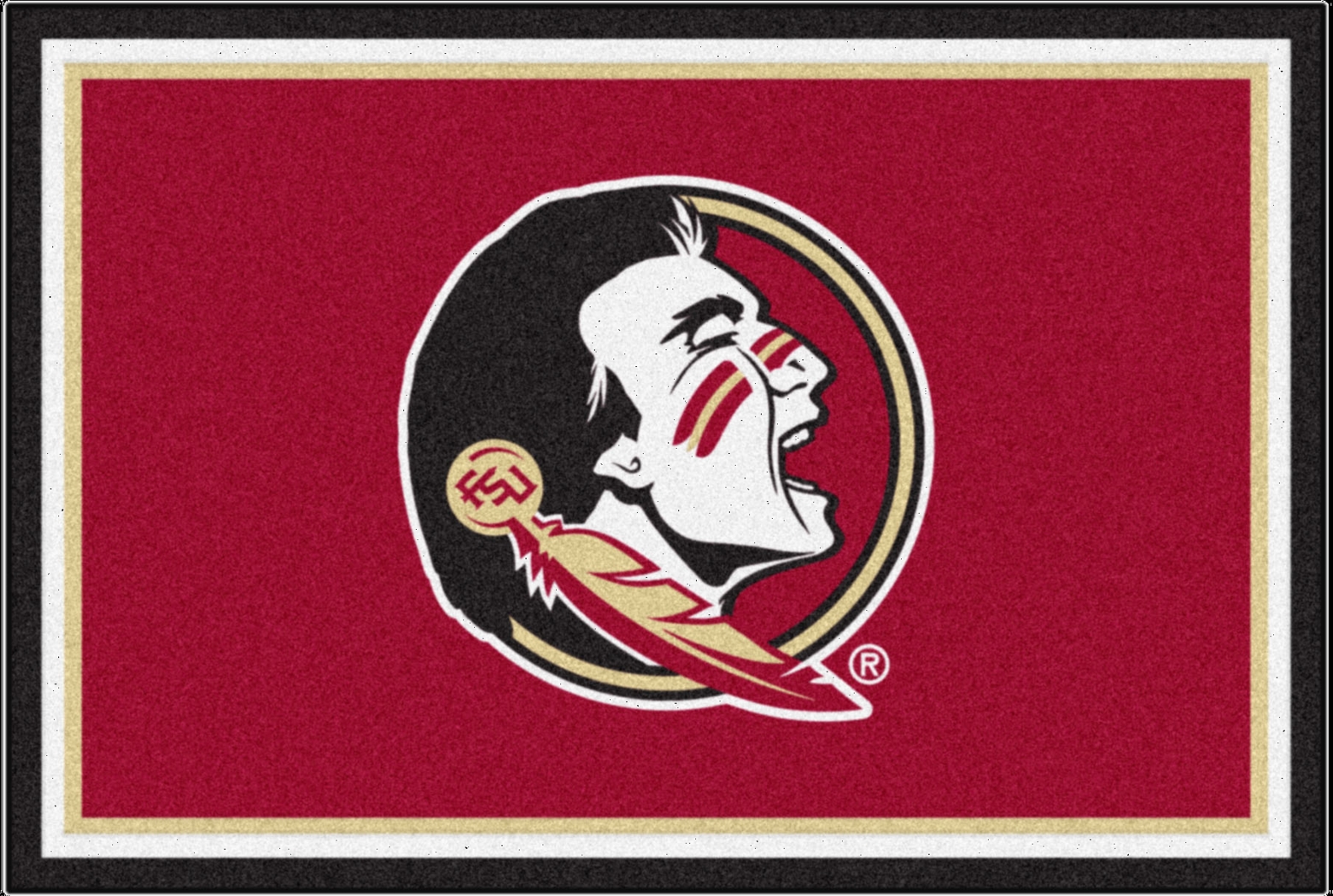 NCAA Big Game Florida State University 5' x 8' Rug - Thumbnail - Image 1