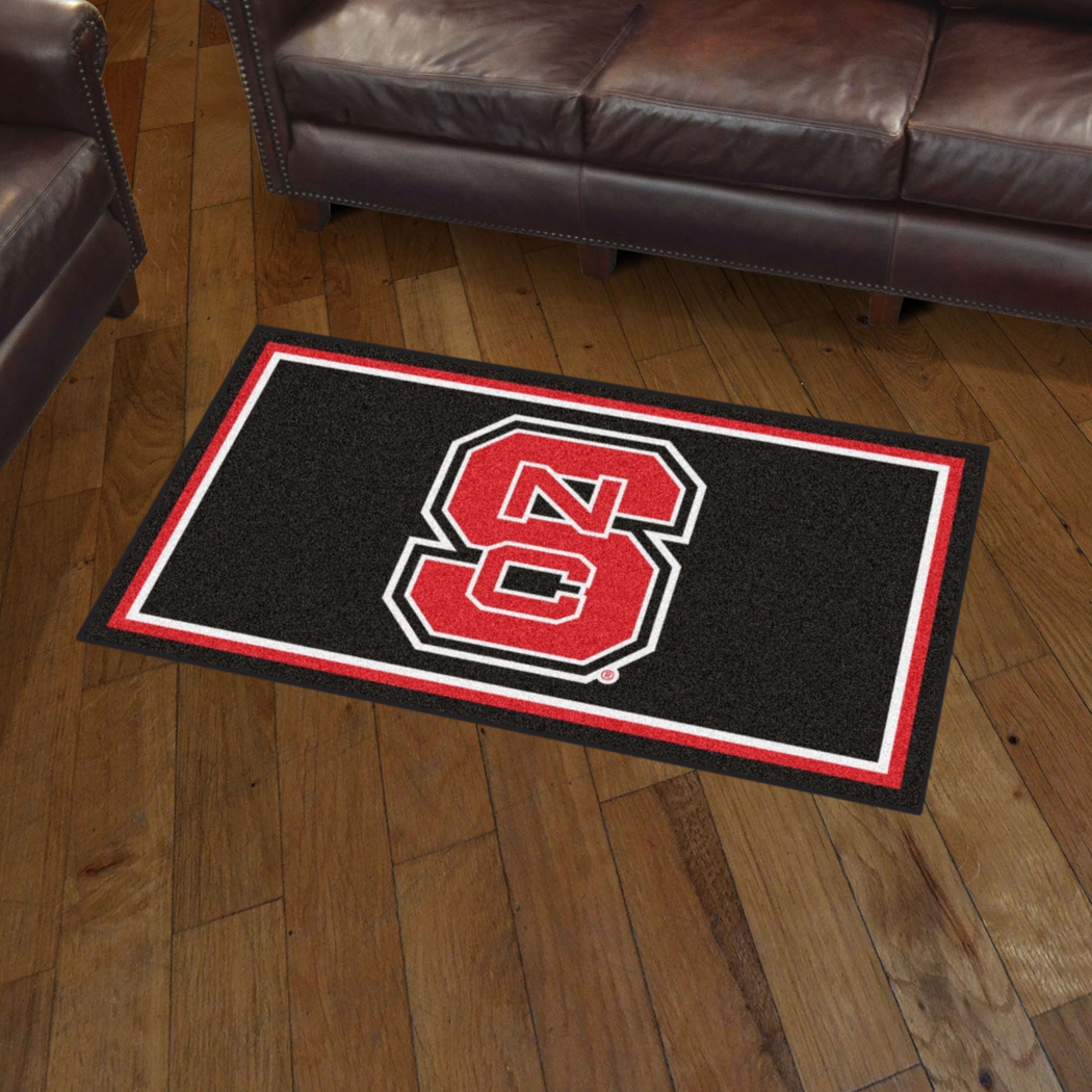 NCAA Big Game North Carolina State University 3' x 5' Rug - Thumbnail - Image 2