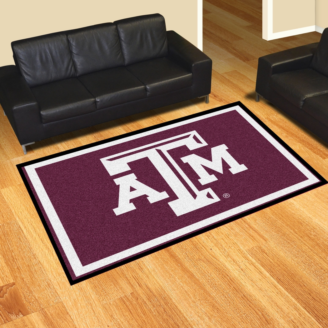 NCAA Big Game Texas A&M University 5' x 8' Rug - Thumbnail - Image 2