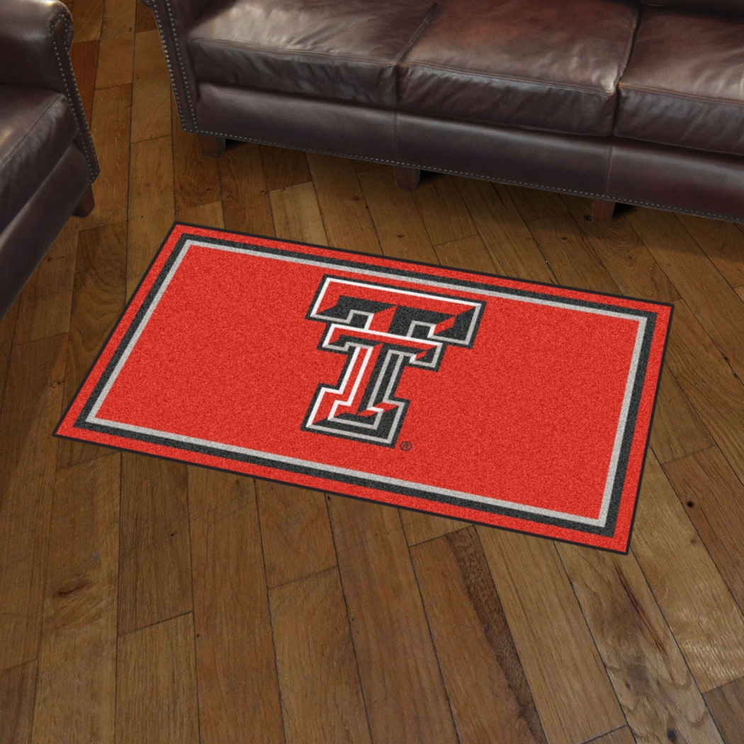 NCAA Big Game Texas Tech University 3' x 5' Rug - Thumbnail - Image 2