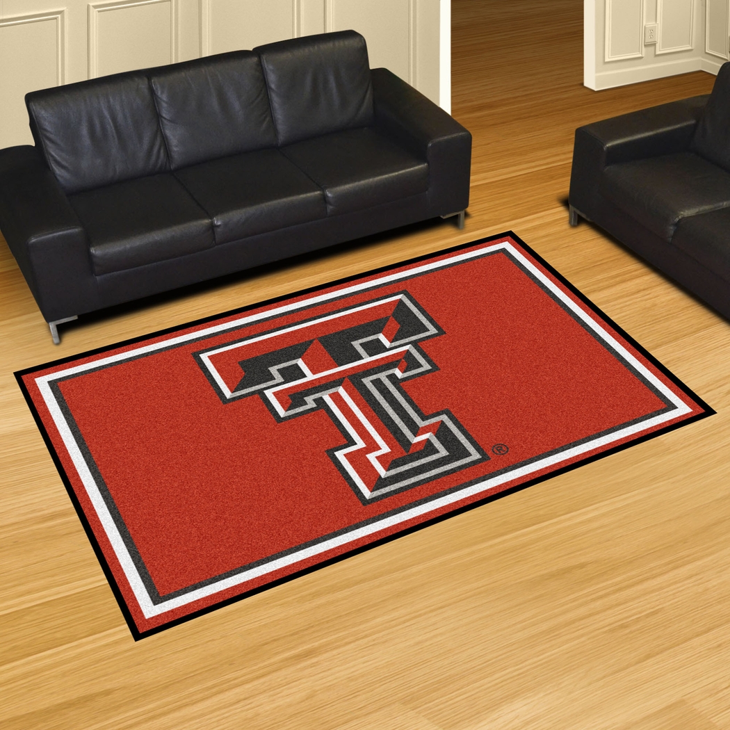 NCAA Big Game Texas Tech University 5' x 8' Rug - Thumbnail - Image 2