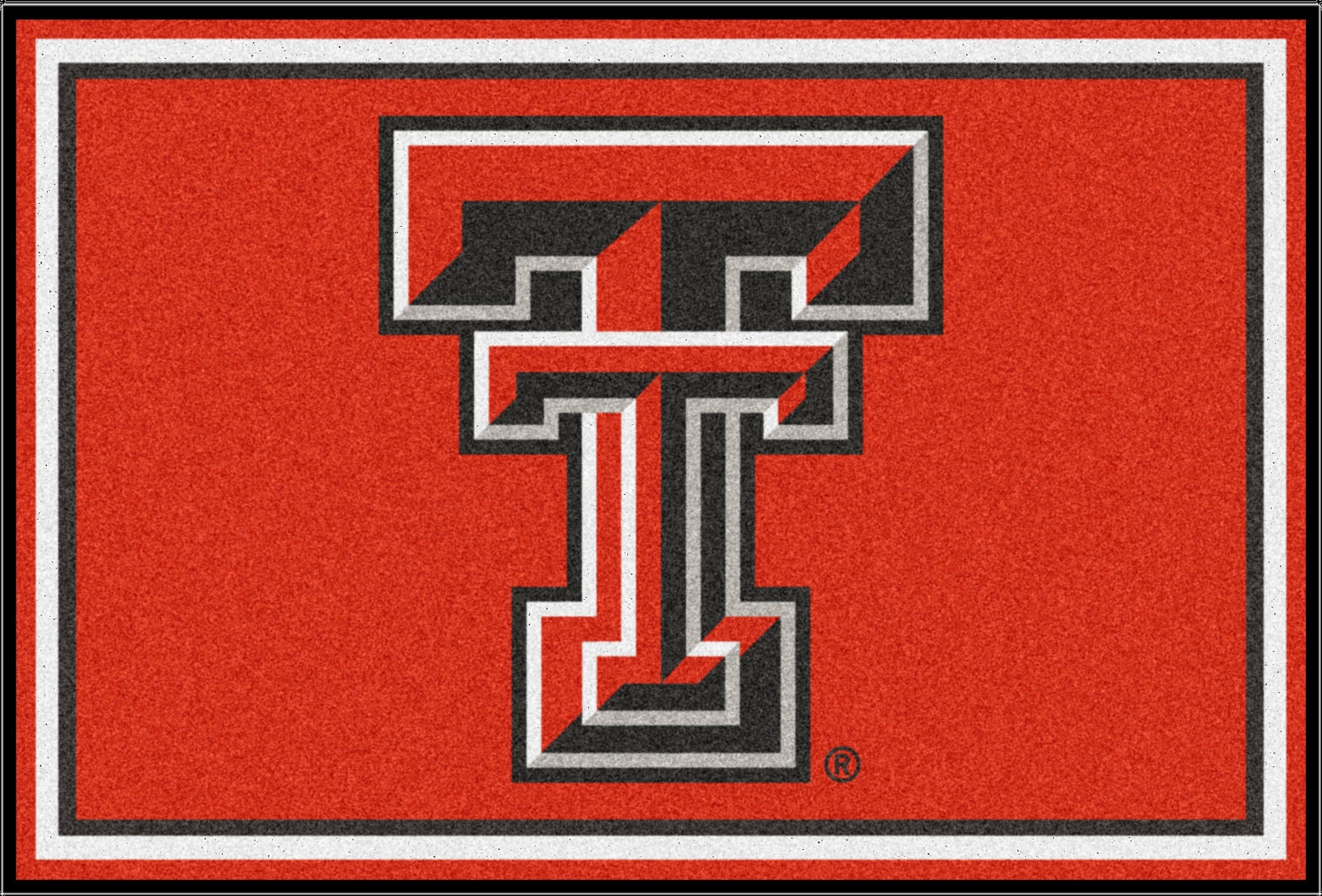 NCAA Big Game Texas Tech University 5' x 8' Rug - Thumbnail - Image 1