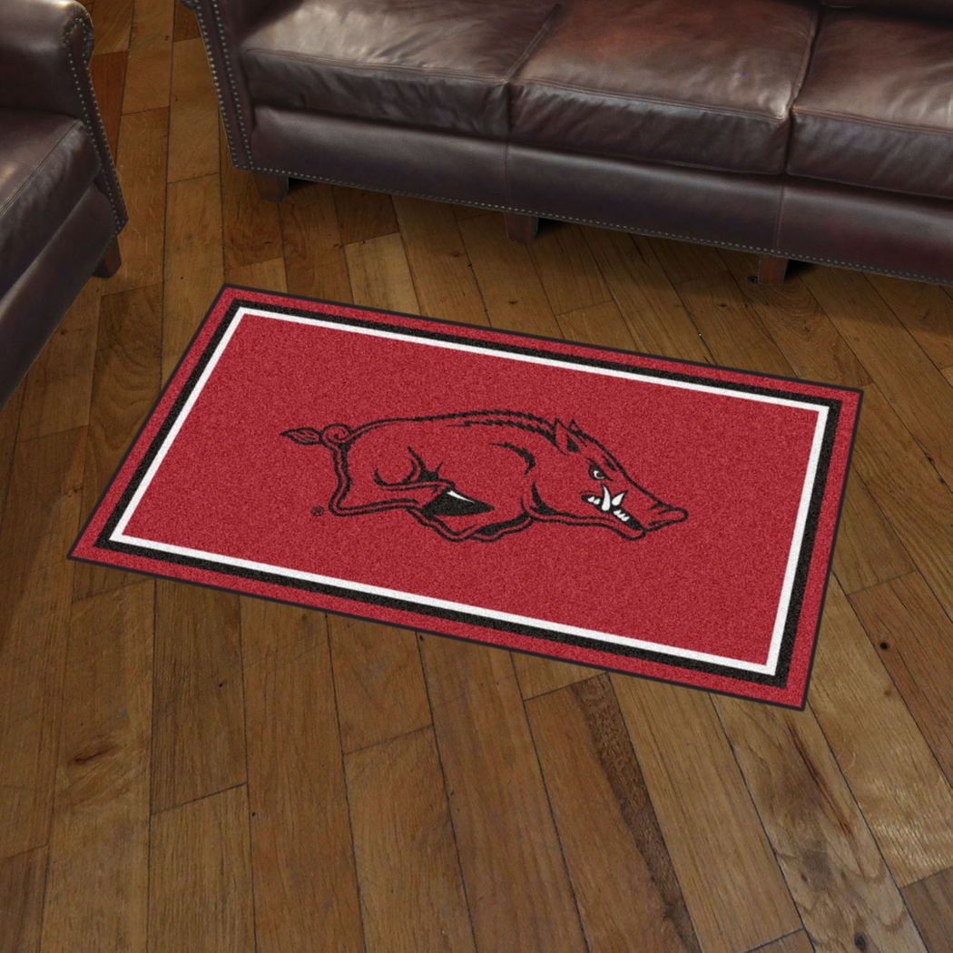 NCAA Big Game University of Arkansas 3' x 5' Rug - Thumbnail - Image 2
