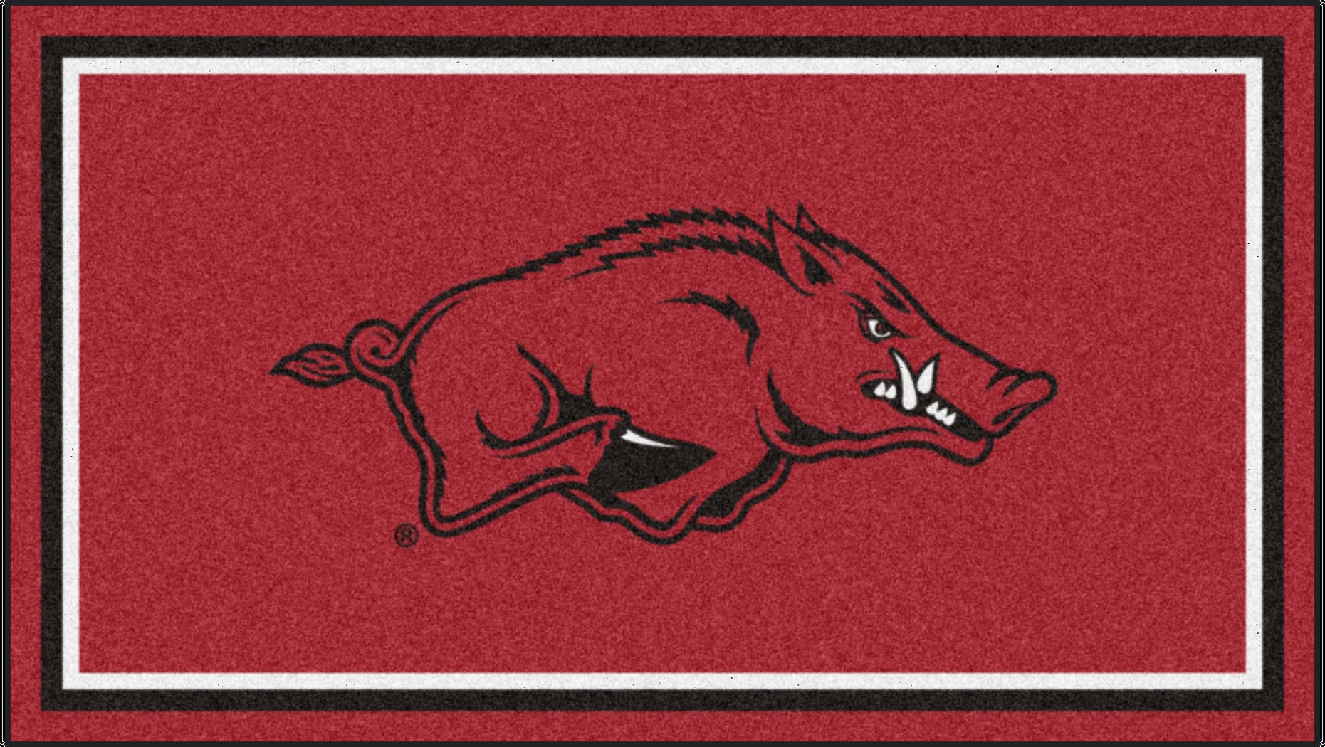NCAA Big Game University of Arkansas 3' x 5' Rug - Thumbnail - Image 1