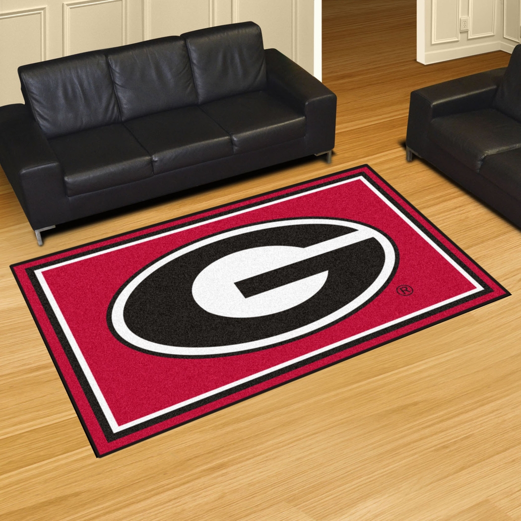 NCAA Big Game University of Georgia 5' x 8' Rug - Thumbnail - Image 2
