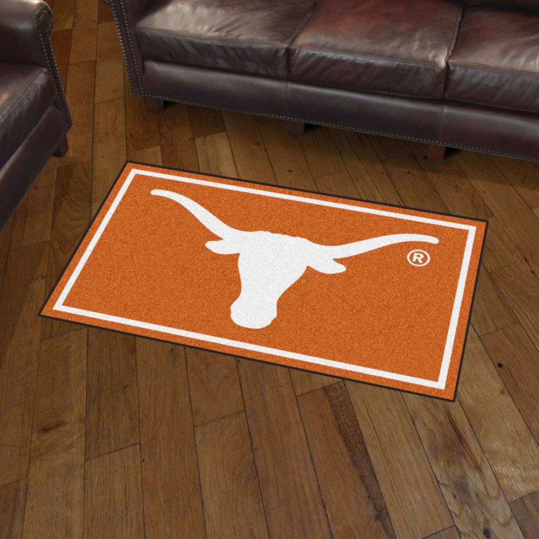 NCAA Big Game University of Texas 3' x 5' Rug - Thumbnail - Image 2