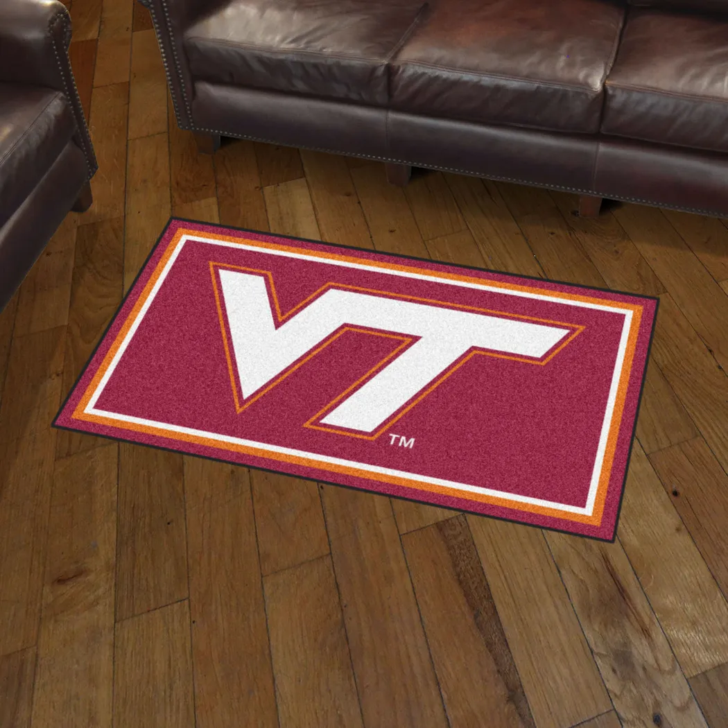 NCAA Big Game Virginia Tech 3' x 5' Rug - Thumbnail - Image 2