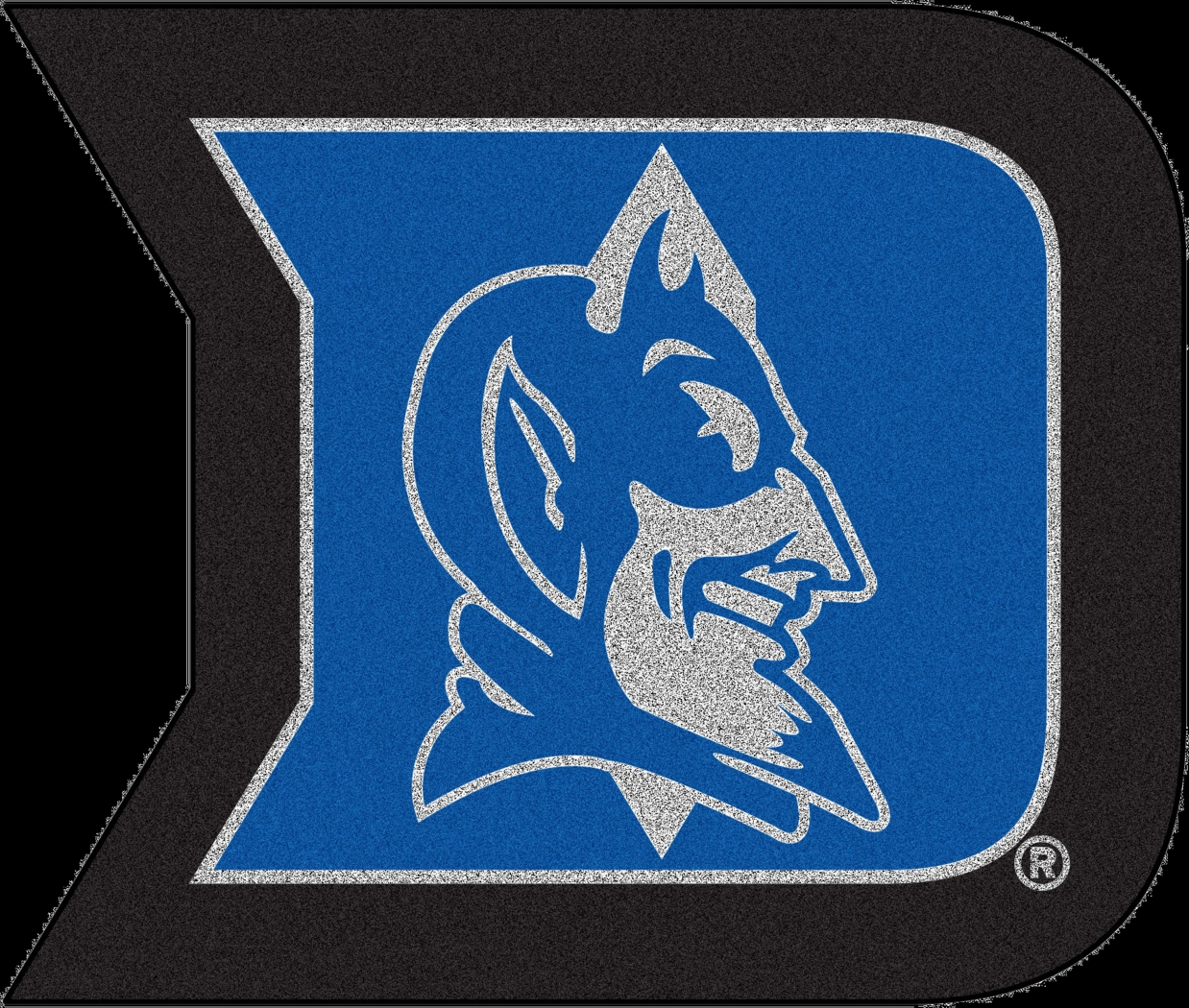 NCAA Football Mascot Duke University 1'6" x 2' Rug - Thumbnail - Image 1
