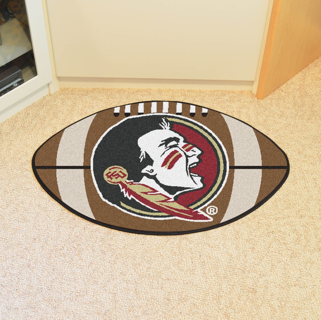 NCAA Football Mascot Florida State University 1'6" x 1'10" Rug - Thumbnail - Image 2