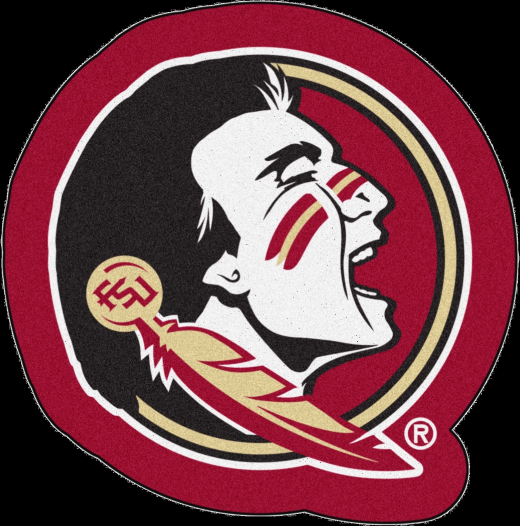 NCAA Football Mascot Florida State University 1'6" x 2' Rug - Thumbnail - Image 1