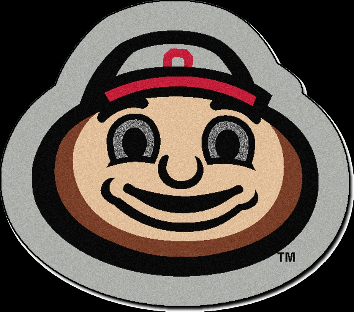 NCAA Football Mascot Ohio State University 1'6" x 2' Rug - Thumbnail - Image 1