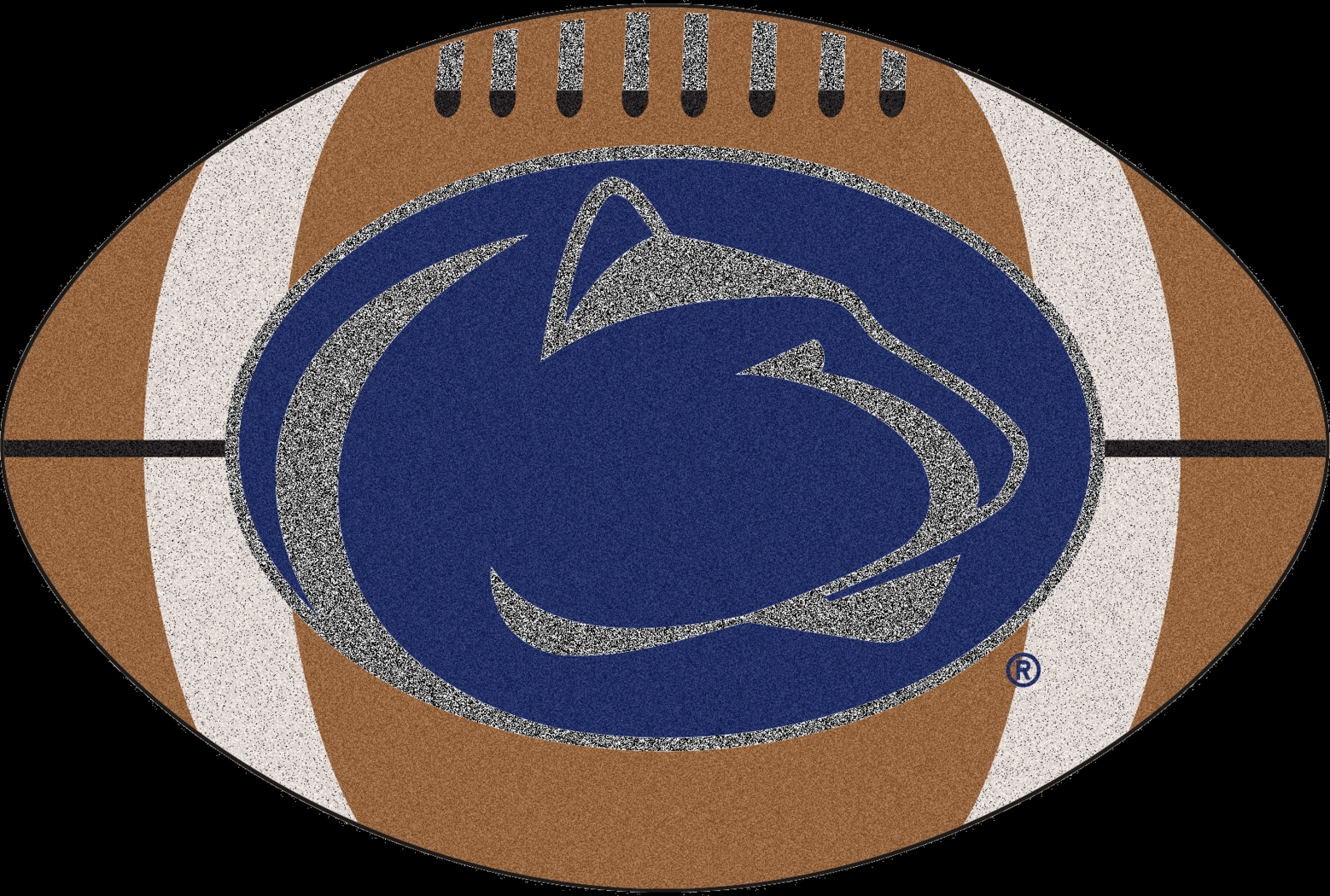 NCAA Football Mascot Penn State 1'6" x 1'10" Rug - Thumbnail - Image 1